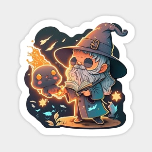 Fire Wizard - Wizard Series Magnet