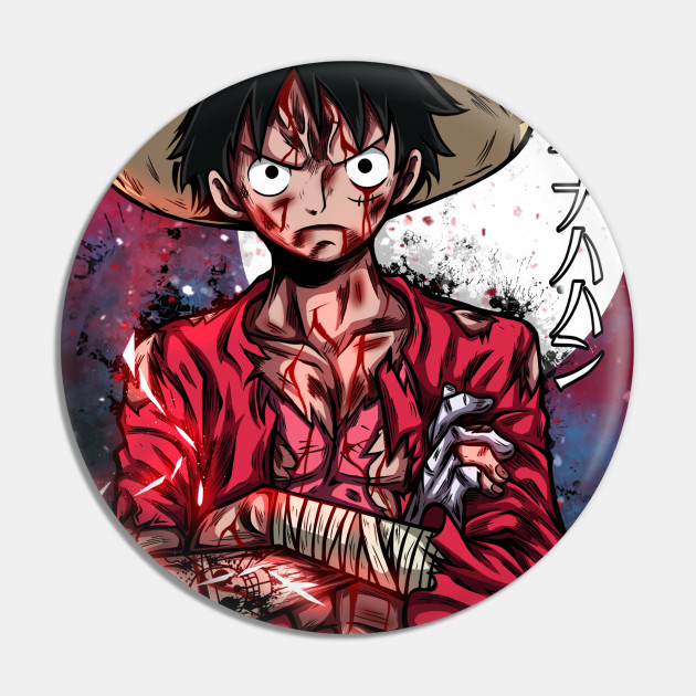 Kit Pins Monkey D. Luffy - One Piece Zonacriativa