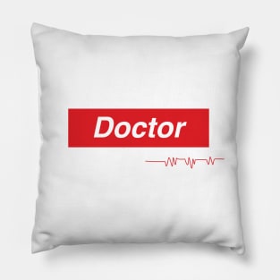 Doctor tee Pillow