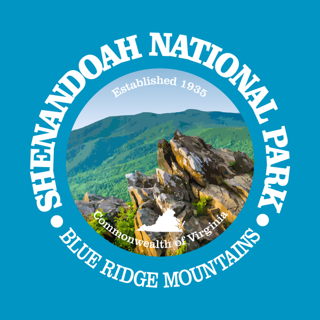 Discover Shenandoah NP (rd) - Shenandoah National Park - T-Shirt