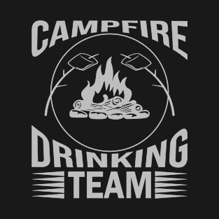 Camp Fire Drinking Team T-Shirt