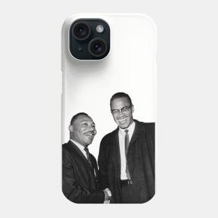 MLK Jr and X Phone Case