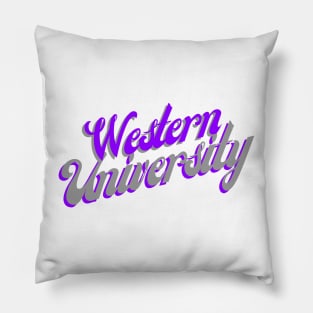 Western University Pillow