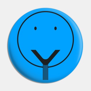 Yes face-Black. Pin