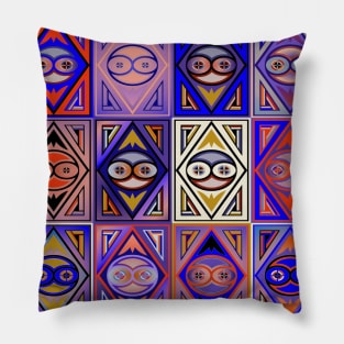 Geometric Roman Mosaic_001 Pillow