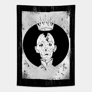 The King (White print) Tapestry