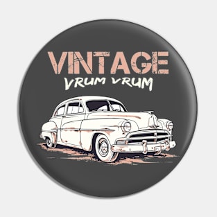 VINTAGE CAR Pin