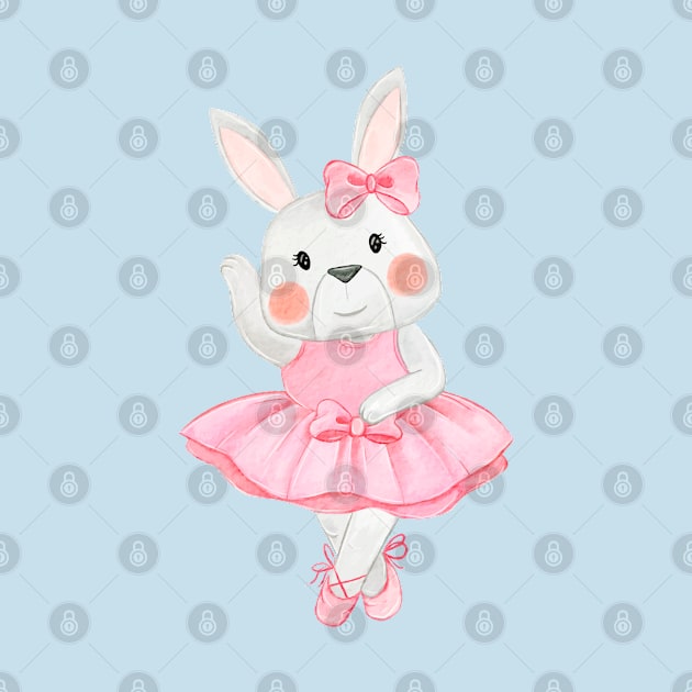 Rabbit Ballerina by Mako Design 