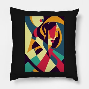 Abstract woman Pillow