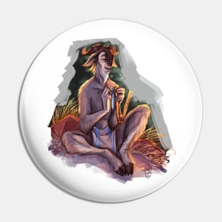 Sage Satyr Pin