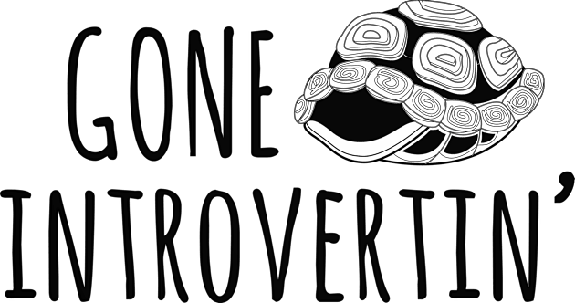 Gone Introvertin' Kids T-Shirt by AndreeDesign