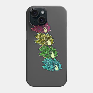 Sheep nudibranch (Costasiella kuroshimae) rainbow Phone Case