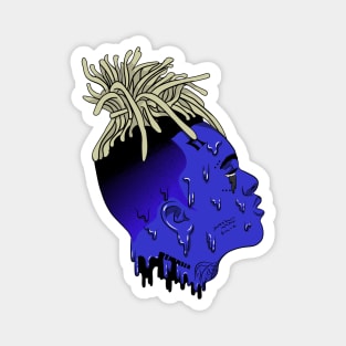 Long Live Jah Grime Vector Magnet