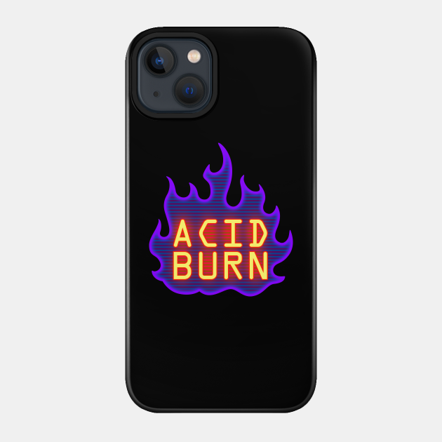 ورق ملون لاصق Hackers Acid Burn - Hack The Planet - Coque Pour Téléphones ... coque iphone 8 In Flames