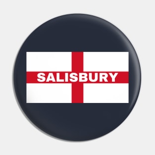 Salisbury City in English Flag Pin