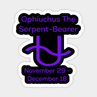 Ophiuchus The Sepent-Bearer, Zodiac Magnet