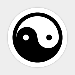 Yin & Yang Logo Magnet