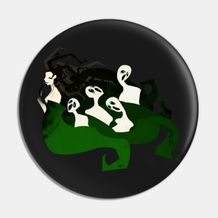 Hel the Goddess of Death Pin