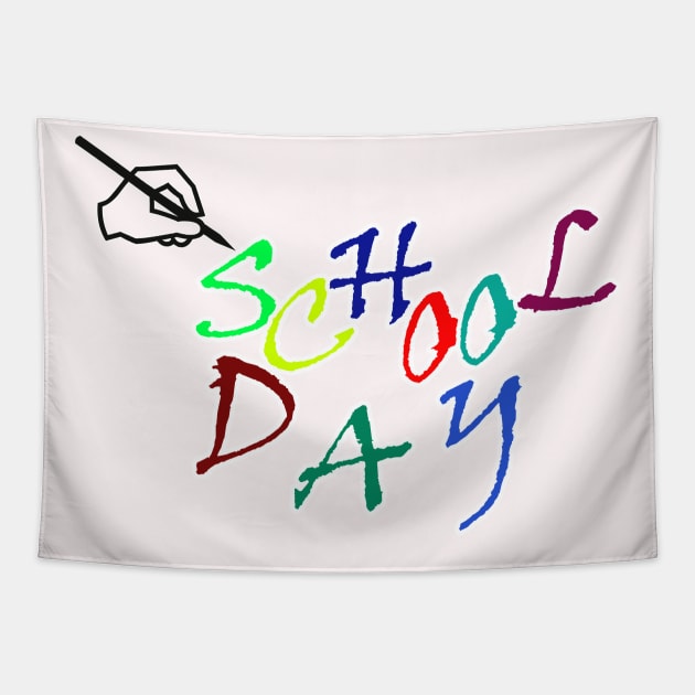 school day Tapestry by sarahnash