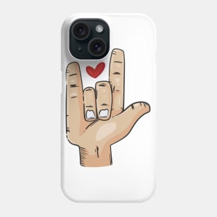 sign of love Phone Case