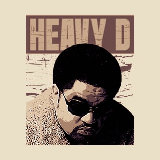 HEAVY D // Brown Vintage T-Shirt