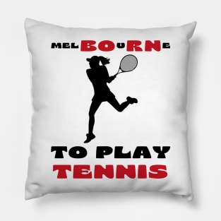 Australian Open Melbourne To Play Tennis Pillow