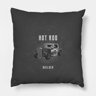 Hot Rod Builder Pillow