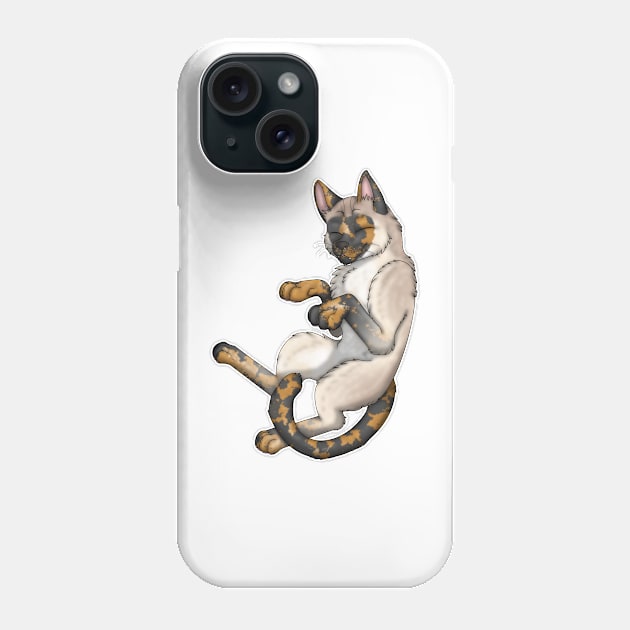 Tortie Point Shorthair Phone Case by spyroid101