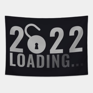 New Year - 2022 - Loading - Lockdown - Free Tapestry