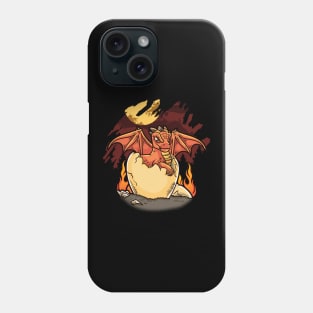 Adorable Baby Dragon Hatching Out Of A Dragon Egg Phone Case