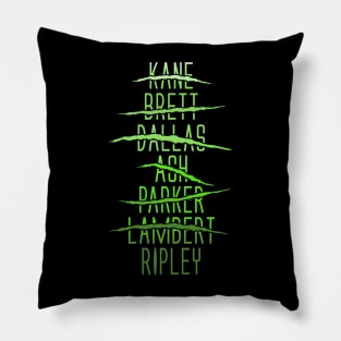 Alien Kill Count Pillow