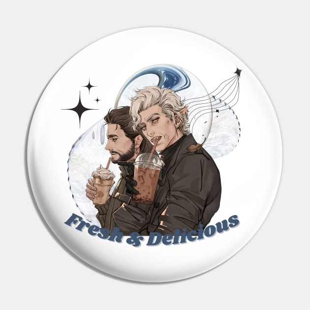 Gale of Waterdeep Aesthetic Pin by Starart Designs