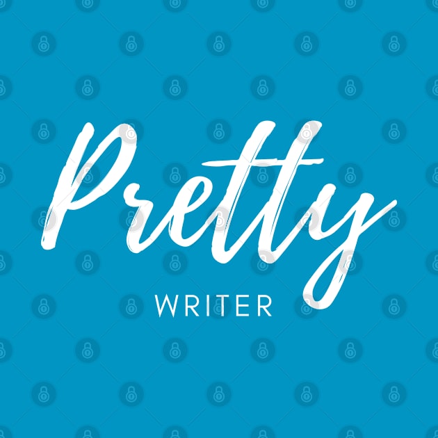 Pretty Writer by CasualTeesOfFashion