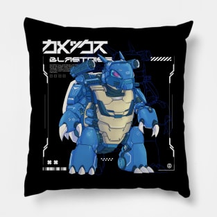 Mecha turtle Pillow