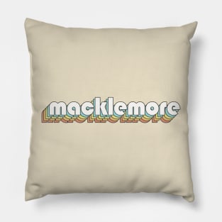 Retro Macklemore Pillow