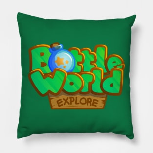 Bottle World: Explore Pillow