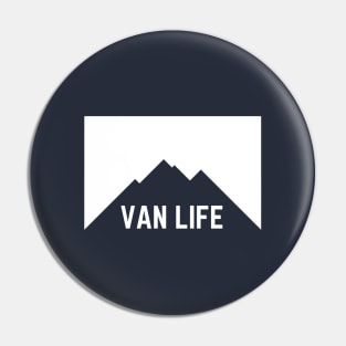 Van Life Mountains Pin