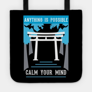 anything is possible calm your mind recolor 08 Tote