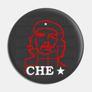 Che Guevara Rebel Cuban Guerrilla Pin