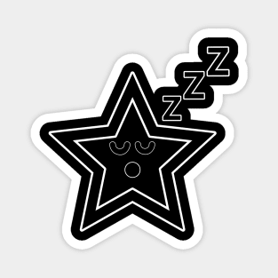 Sleepy Star Magnet