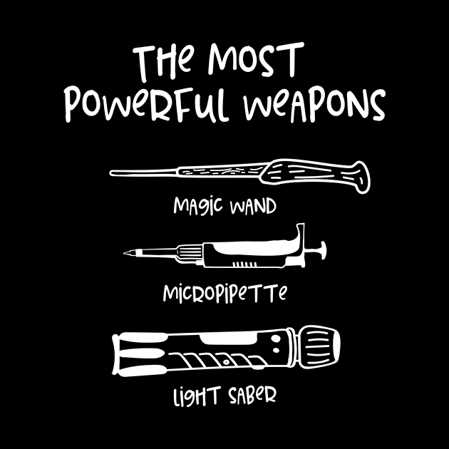 Pipette Weapons Biochemistry Microbiology Biology by merchmafia