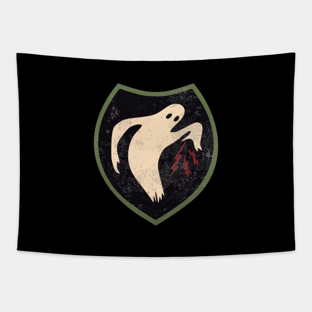The Ghost Army Patch (distressed) Tapestry by TCP