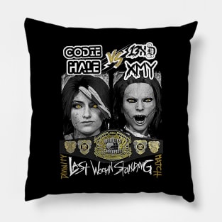 W3IRD GVNG x CAWolition ''13XD XMY VS CODIE HALE'' Pillow