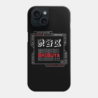 Doc Labs - Shibuya(渋谷区), Japan(日本) / Cyberpunk - 1 - (White/Red) Phone Case