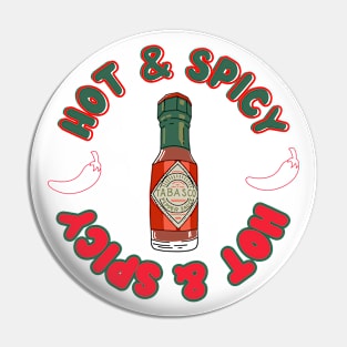 Hot Sauce Pin