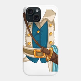 Pirate Costume Suit Halloween Funny Kids Men Women Phone Case