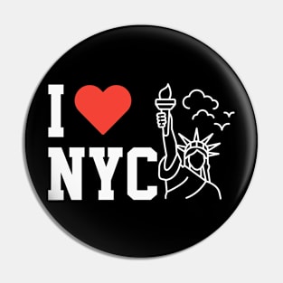 I Heart NYC Pin