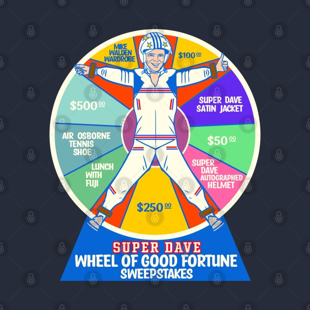 SUPER DAVE Wheel of Good Fortune by darklordpug