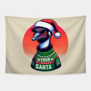 christmas australian emu Tapestry