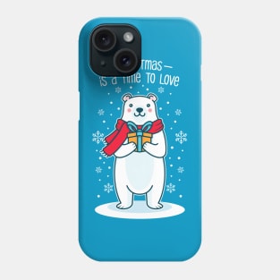 Polar Bear Christmas Gift Phone Case